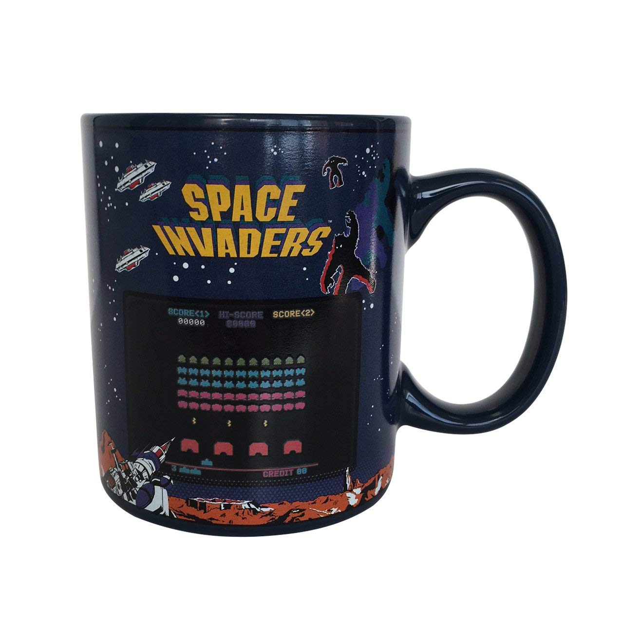 Space Invaders Heat Change Mug-